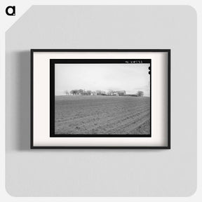 アートポスター-Plowed Land, Williamson County
 - ラッセル リー Poster.