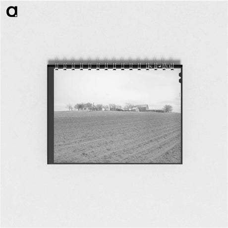 アートメモ帳-Plowed Land, Williamson County
 - ラッセル リー Memo.
