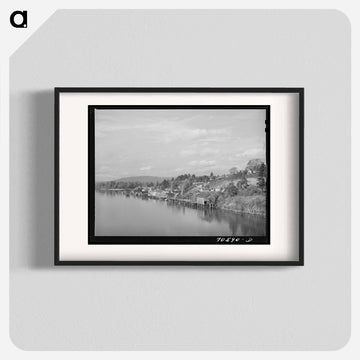 Waterfront. Cathlamet, Washington
 - ラッセル リー Poster.