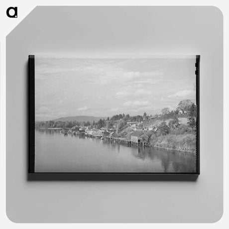 アートパネル-Waterfront. Cathlamet, Washington
 - ラッセル リー Canvas.