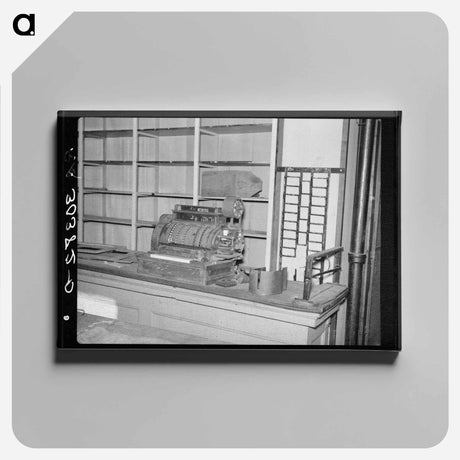 アートパネル-Babbitt's Empty Shelves
 - ラッセル リー Canvas.