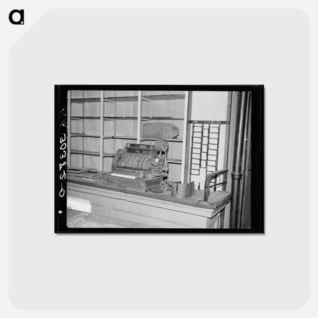 アートポストカード-Babbitt's Empty Shelves
 - ラッセル リー Postcard.