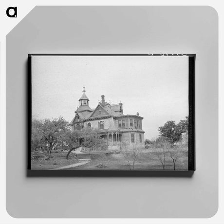 アートパネル-Mansion, Comanche, Texas
 - ラッセル リー Canvas.