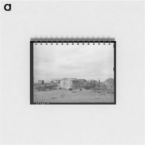 アートメモ帳-Mexican Housing, Robstown
 - ラッセル リー Memo.
