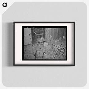 アートポスター-Abandoned Farmhouse Interior
 - ラッセル リー Poster.