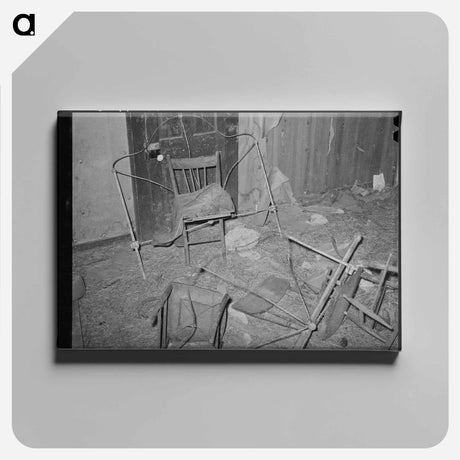 アートパネル-Abandoned Farmhouse Interior
 - ラッセル リー Canvas.