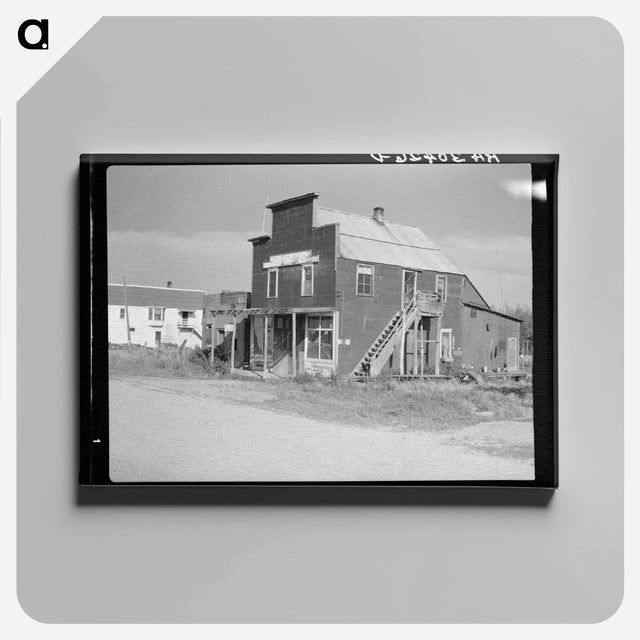 アートパネル-Old General Store, Funkley, Minnesota
 - ラッセル リー Canvas.