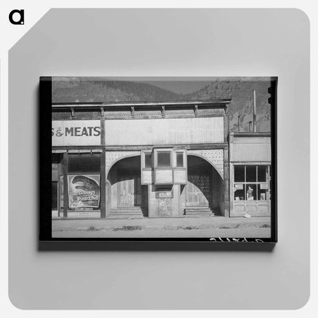 アートパネル-Abandoned Theater Entrance
 - ラッセル リー Canvas.