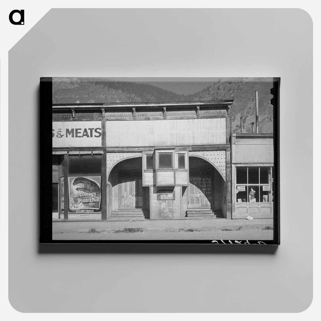 アートパネル-Abandoned Theater Entrance
 - ラッセル リー Canvas.