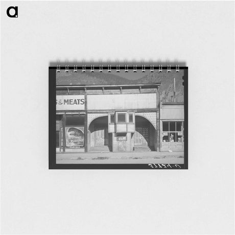 アートメモ帳-Abandoned Theater Entrance
 - ラッセル リー Memo.