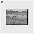 アートポストカード-Hog Pen and City Dump
 - ラッセル リー Postcard.