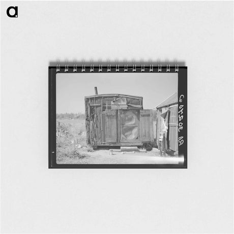 アートメモ帳-Tarpaper Dwelling, Gemmel
 - ラッセル リー Memo.