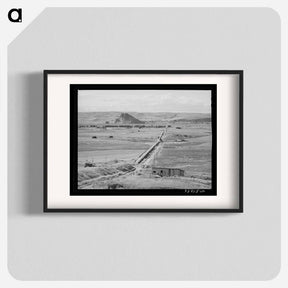 アートポスター-Owyhee River Irrigation
 - ラッセル リー Poster.