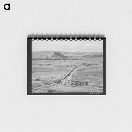 アートメモ帳-Owyhee River Irrigation
 - ラッセル リー Memo.
