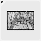 アートポストカード-Oil Derrick, Oklahoma City
 - ラッセル リー Postcard.