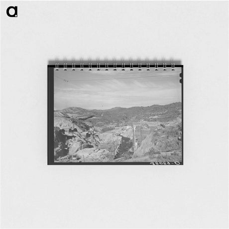 アートメモ帳-Shasta Dam Under Construction
 - ラッセル リー Memo.