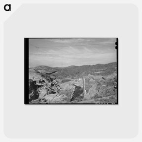 アートポストカード-Shasta Dam Under Construction
 - ラッセル リー Postcard.