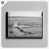 アートパネル-Little Colorado Irrigation
 - ラッセル リー Canvas.