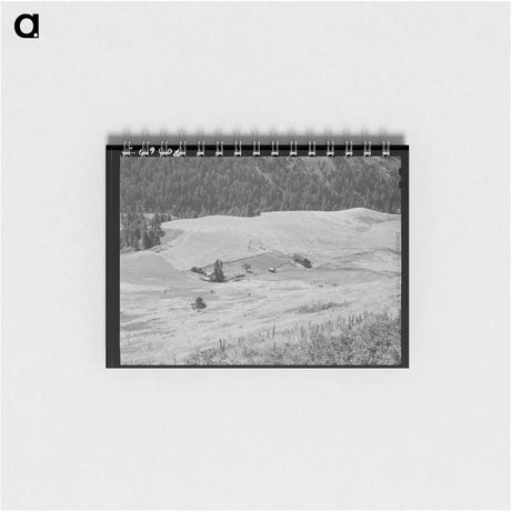 アートメモ帳-Farmstead, Idaho County
 - ラッセル リー Memo.