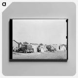 アートパネル-Migrant Camp, Weslaco
 - ラッセル リー Canvas.