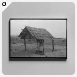 アートパネル-Sharecropper's Shelter
 - ラッセル リー Canvas.