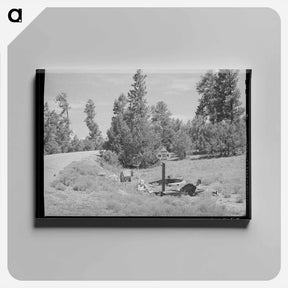 アートパネル-Highway Accident Marker
 - ラッセル リー Canvas.