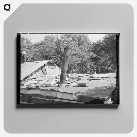 アートパネル-Shack Roof Detail
 - ラッセル リー Canvas.