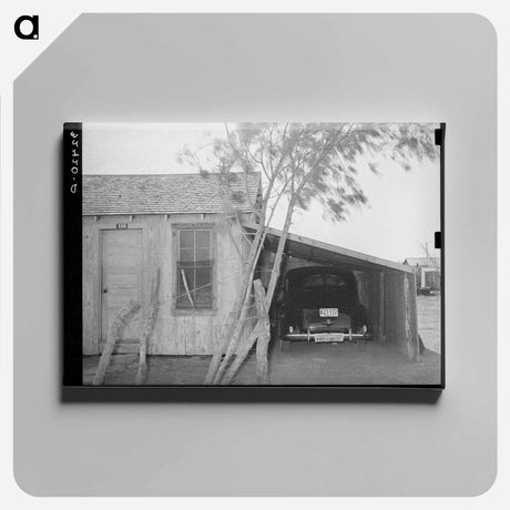 アートパネル-Mexican Home, Crystal City
 - ラッセル リー Canvas.