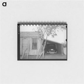 アートメモ帳-Mexican Home, Crystal City
 - ラッセル リー Memo.