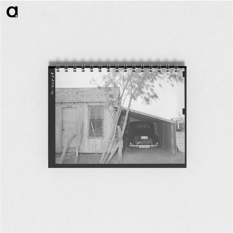 アートメモ帳-Mexican Home, Crystal City
 - ラッセル リー Memo.