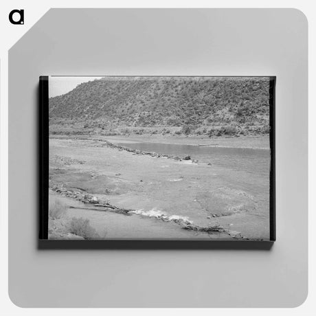 アートパネル-Rio Grande Diversion Dam
 - ラッセル リー Canvas.