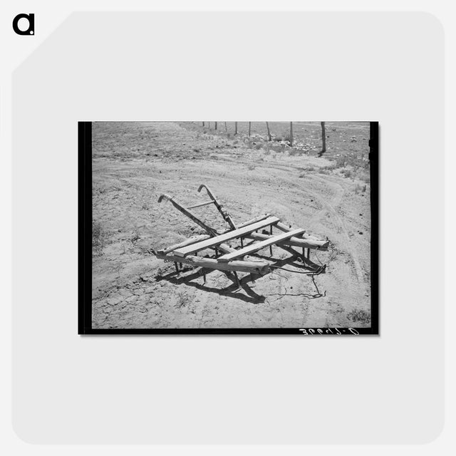 アートポストカード-Homemade Harrow
 - ラッセル リー Postcard.