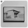 アートパネル-Santa Maria Farmer's Garage
 - ラッセル リー Canvas.
