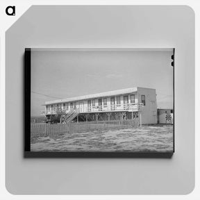アートパネル-Corpus Christi Tourist Camp
 - ラッセル リー Canvas.