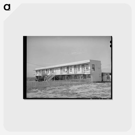 アートポストカード-Corpus Christi Tourist Camp
 - ラッセル リー Postcard.