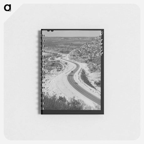 アートメモ帳-Highway to Junction, Texas
 - ラッセル リー Memo.