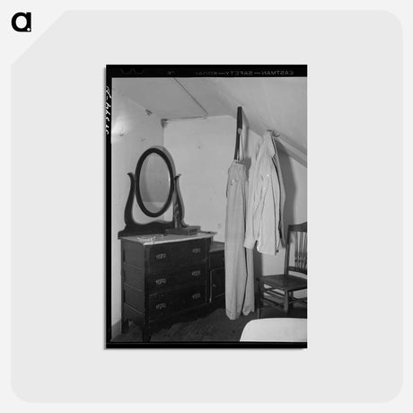 アートポストカード-Portland Hotel Interior
 - ラッセル リー Postcard.