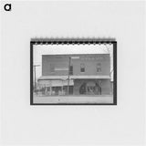 アートメモ帳-Building. Mound Bayou, Mississippi
 - ラッセル リー Memo.