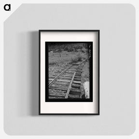 アートポスター-Abandoned Railroad to Abandoned Mine
 - ラッセル リー Poster.