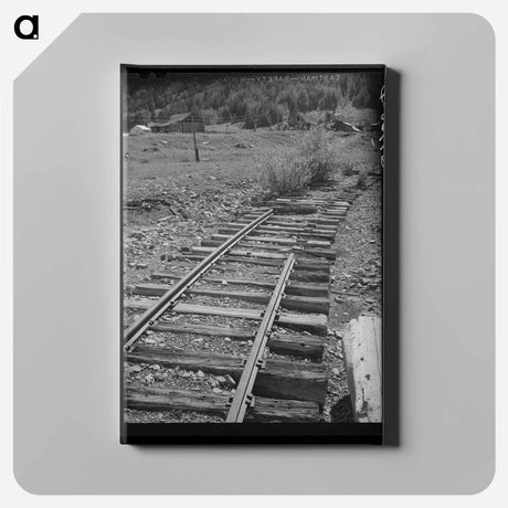 アートパネル-Abandoned Railroad to Abandoned Mine
 - ラッセル リー Canvas.