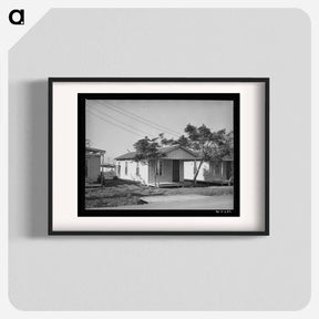 アートポスター-Shotgun House, Corpus Christi
 - ラッセル リー Poster.