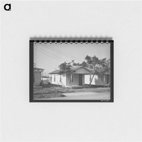 アートメモ帳-Shotgun House, Corpus Christi
 - ラッセル リー Memo.