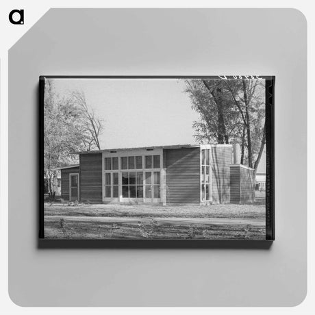 アートパネル-Yuba City Farm Workers' Camp
 - ラッセル リー Canvas.