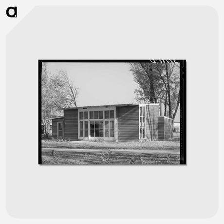 アートポストカード-Yuba City Farm Workers' Camp
 - ラッセル リー Postcard.