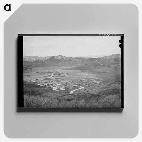 アートパネル-Yampa River Valley
 - ラッセル リー Canvas.