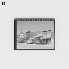 アートメモ帳-Main Street of Cascade
 - ラッセル リー Memo.