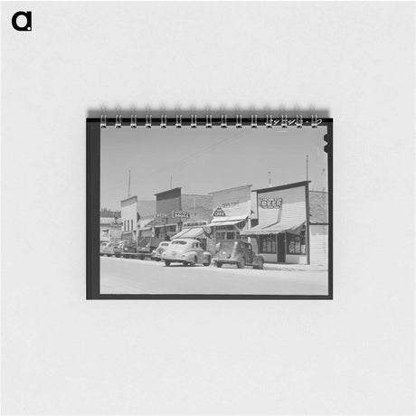 アートメモ帳-Main Street of Cascade
 - ラッセル リー Memo.