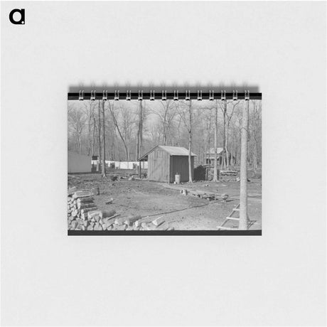 アートメモ帳-Backyard of Farmstead, Chicot Farms
 - ラッセル リー Memo.