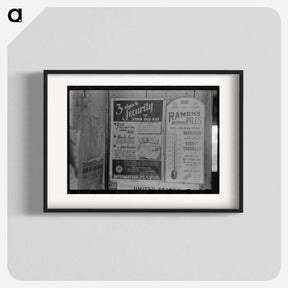 アートポスター-Olga, Louisiana General Store
 - ラッセル リー Poster.