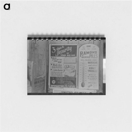 アートメモ帳-Olga, Louisiana General Store
 - ラッセル リー Memo.